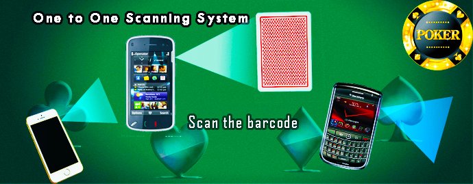 Poker Camera Scanner For Barcode Marked Cards